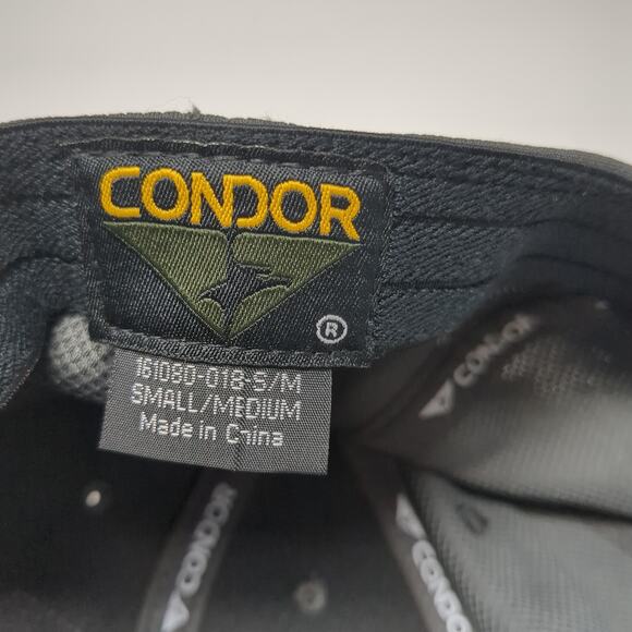 Come And Take It Patch Fitted Baseball Hat Gray Medium Solid Condor - Picture 9 of 10